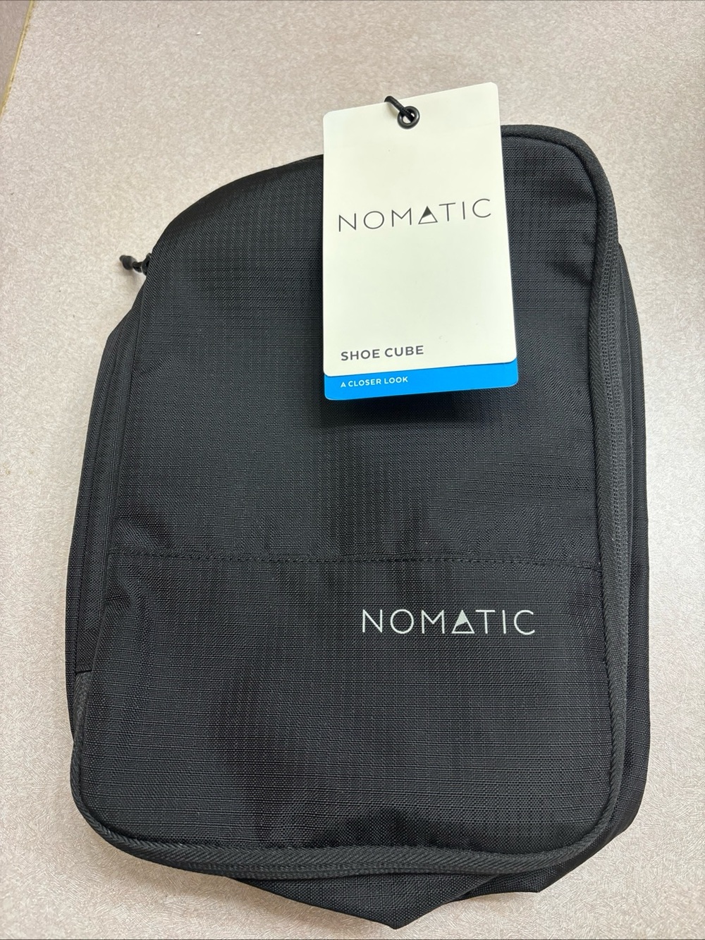 NOMATIC Shoe Cube Packing Organizer Black Travel Accessory ACCSCO-BLK-01
